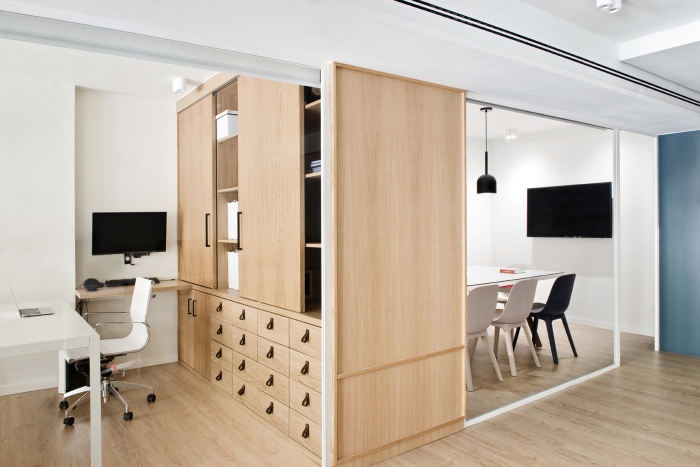 Diseño interior oficinas acogedoras 