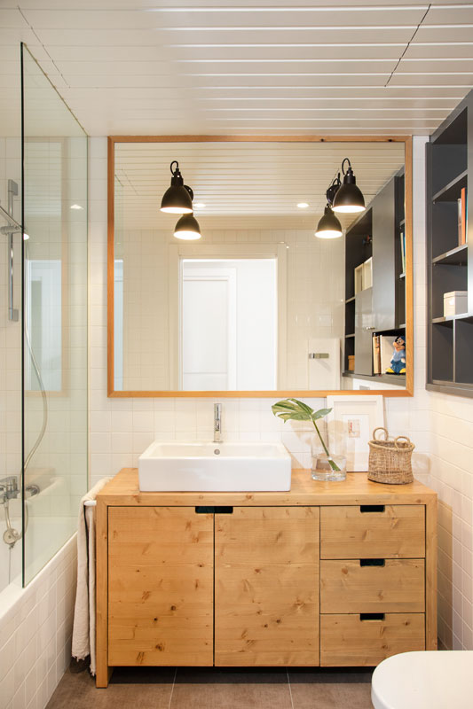 Mueble baño de madera de pino macizo | The Room Co